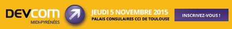 Devcom Midi-Pyrénées 2015 -Toulouse 5 novembre 2015