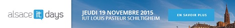 Alsace IT Days 2015 Schiltigheim (Strasbourg) – 19 novembre 2015