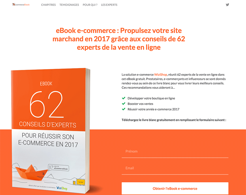 « 6 conseils du Jedi de la Performance » dans le nouvel Ebook E-commerce de WiziShop